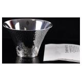 JAPANESE STERLING SILVER SAKE CUP MT FUJI THEMED