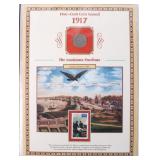 ASSORTED BUFFALO NICKEL COLLECTOR PANEL 1917-1937