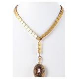 VINTAGE VICTORIAN-STYLE CAMEO LADIES NECKLACE