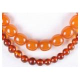 NATURAL BALTIC AMBER BEADED NECKLACES