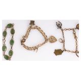 VINTAGE GOLD FILLED LADIES BRACELETS - LOT OF 3