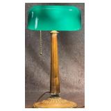 VINTAGE EMERALITE BANKER'S DESK LAMP NO. 8734
