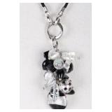 MURANO GLASS CLUSTER NECKLACE