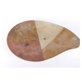 MIDCENTURY MODERN COPPER & BRASS MEXICAN TRAY