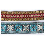 VINTAGE GRETSCH GUITAR GLD LOGO STRAP 70'S WOVEN 2