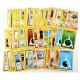 POKEMON BASE SET OF ~100 TRADING CARDS