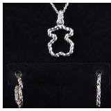 TOUS DESIGNER STERLING SILVER MATCHING SET