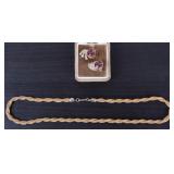 YELLOW GOLD-PLATED LADIES JEWELRY 14K & 10K (2)