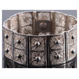 STERLING SILVER FILIGREE PORTUGAL LADIES BRACELET