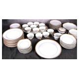 HUGE SET OF MIKASA JAPAN PALATIAL GOLD DINNER SET