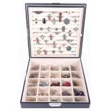 SOUTHWEST STERLING JEWELRY COLLECTION W/ BOX