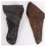 VIETNAM US COLT PISTOL HOLSTER & LEATHER HOLSTER