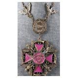 1977 6.INT WANDERTAGE DURLANGEN MEDAL NECKLACE