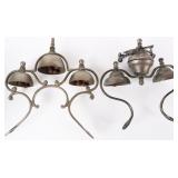 ANTIQUE SLEIGH BELLS COMPLETE LOT OF TWO