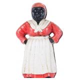 ANTIQUE AUNT JEMIMA CAST IRON COIN BANK FIGURE