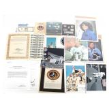 ASSORTED APOLLO 11/ APOLLO 16 MISSION MEMORABILIA