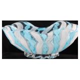 VINTAGE MURANO BOWL VENETIAN FILIGRANO RETORTOLI