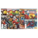 WEREWOLF BY NIGHT #4, 6, 8, 9 & 10 MARVEL