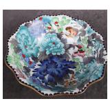 BEAUTIFUL 10' ANTIQUE CHINESE CLOISONNE BOWL