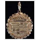 VINTAGE 14K YELLOW GOLD CADILLAC LADIES PENDANT