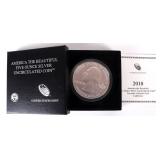 FINE SILVER 5 OZT 2010 AMERICA THE BEAUTIFUL COIN