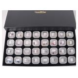 ASSORTED SEMI-PRECIOUS LOOSE GEMSTONES LOT OF 32