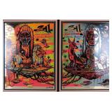 MUNK ONE SIGNED LTD ED. FRAMED ART PRINT POSTERS