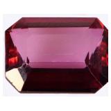 13.50CT 16.19MM EMERALD FACETED PINK RUBY