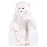 VINTAGE ITALIAN BARBOTINE-SLIP CERAMIC MONKEY