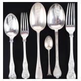FRANCIS HIGGINS STERLING SILVER UTENSILS LOT OF 6
