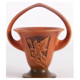 ROSEVILLE POTTERY MAGNOLIA RUSSET BASKET