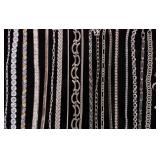 VARIOUS STERLING SILVER LADIES BRACELETS LOT OF 20