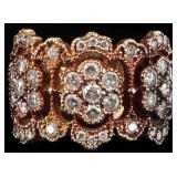 1.13 CTW DIAMONDS 14K YELLOW GOLD LADIES RING