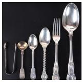 FRANCIS HIGGINS STERLING SILVER UTENSILS LOT OF 6