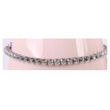 0.50CTW EARTH-MINED DIAMOND STERLING BRACELET