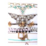 OPULENT LADIES NECKLACES LOT OF SEVEN