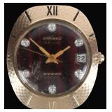 10K GOLD FILLED LONGINES ADMIRAL 5-STAR AUTO WATCH