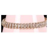 2.82CTW DIAMONDS 14K YELLOW GOLD LADIES BRACELET