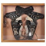 VERY RARE TEXAN JR. HUBLEY  DUO W/ HOLSTERS