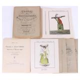 1946 TRAGES Y COSTUMBRES 36 COLORED LITHOGRAPH SET