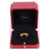CARTIER 18K YELLOW GOLD CLASSIC LOVE RING W/ BOX