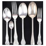 FRANCIS HIGGINS STERLING SILVER UTENSILS LOT OF 6
