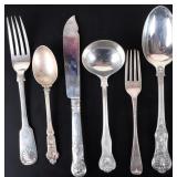 FRANCIS HIGGINS STERLING SILVER UTENSILS LOT OF 6