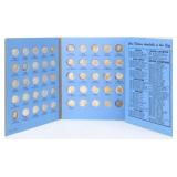 90% SILVER ROOSEVELT DIME COLLECTION NEAR COMPLETE