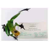 DRAKE TIM COTTERILL FROGMAN BRONZE SCULPTURE