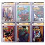 ULTIMATE SPIDER-MAN SIGNED BAGLEY & BENDIS CGC (6)