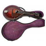 ANTIQUE EARLY 20TH CENT GIBSON MANDOLIN A4 W/ CASE