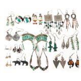 SW STYLE STERLING SILVER LADIES EARRINGS (18)