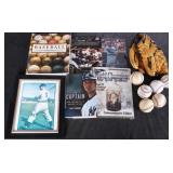 ASSORTED MAJOR LEAGUE BASEBALL PARAPHERNALIA -(12)