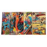 SUPERMAN LATE SILVER AGE COMIC LOT OF FIVE